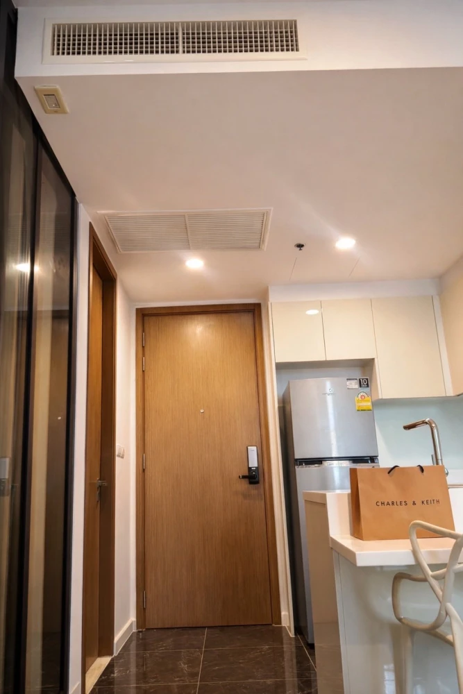 ให้เช่าคอนโด : ไบร์ท วงเวียนใหญ่ ห้องน่าอยู่ เฟอร์ เครื่องใช้ไฟฟ้าครบ มาแต่ตัเข้าอยู่ได้เลย อย่าพลาด