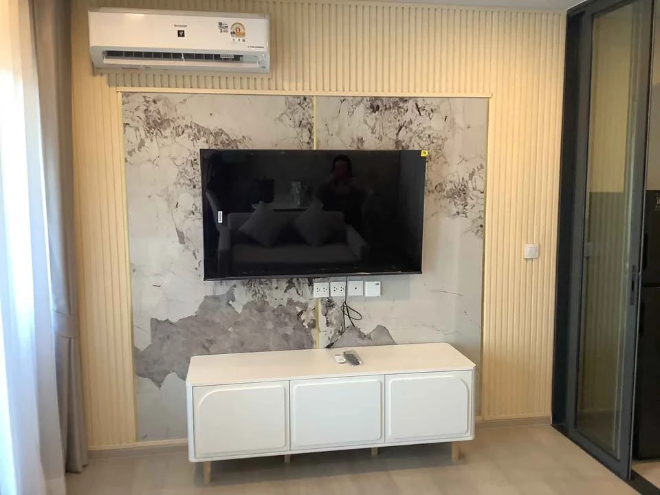 ให้เช่าคอนโด Aspire Onnut Station ห้องน่าอยู่ ติดวอลเปเปอร์อย่างดี ราคาอย่างโดน คุณต้องไม่พลาด