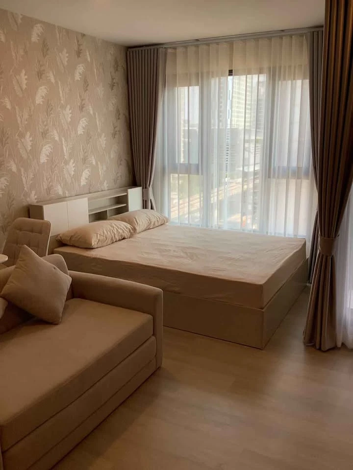 ให้เช่าคอนโด Aspire Onnut Station ห้องน่าอยู่ ติดวอลเปเปอร์อย่างดี ราคาอย่างโดน คุณต้องไม่พลาด