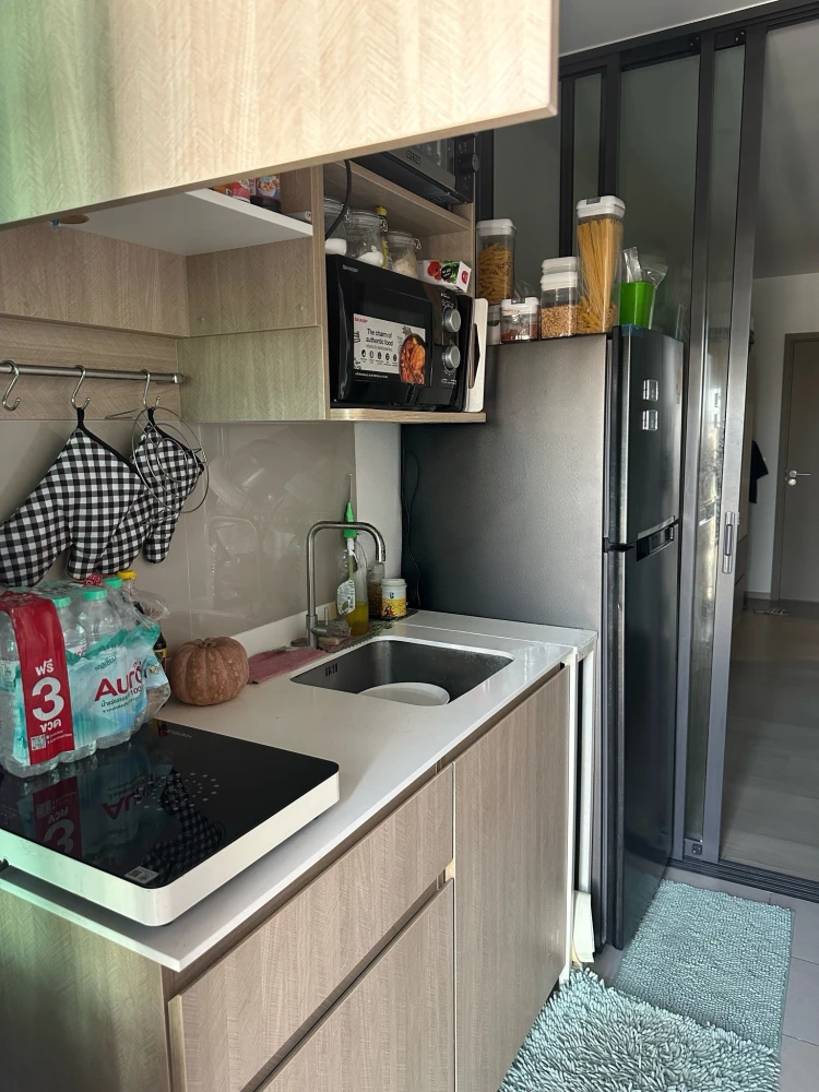 ให้เช่าคอนโด Aspire Rattanathibet Weston ห้องพร้อมอยู่ สิ่งอำนวยความสะดวกครบ มาแต่ตัวเข้าอยู่ได้เลย