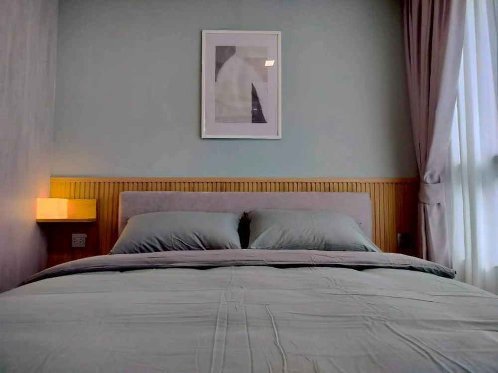 ให้เช่าคอนโด Atmoz Kanaal Rangsit ชั้น5 เฟอร์นิเจอร์ครบ ห้องพร้อมเข้าอยู่