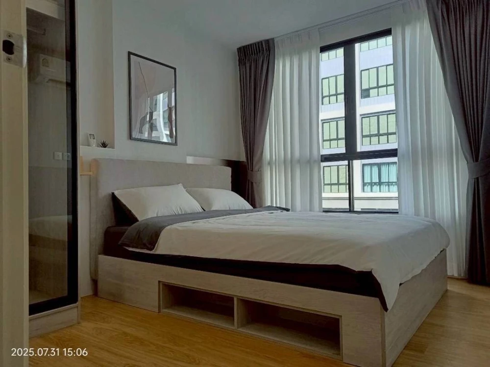 ให้เช่าคอนโด Atmoz Kanaal Rangsit 1 Bedroom Extra ห้องมุมมีความเป็นส่วนตัว ราคาอย่างโดน รีบมาจองเลย อย่าพลาด