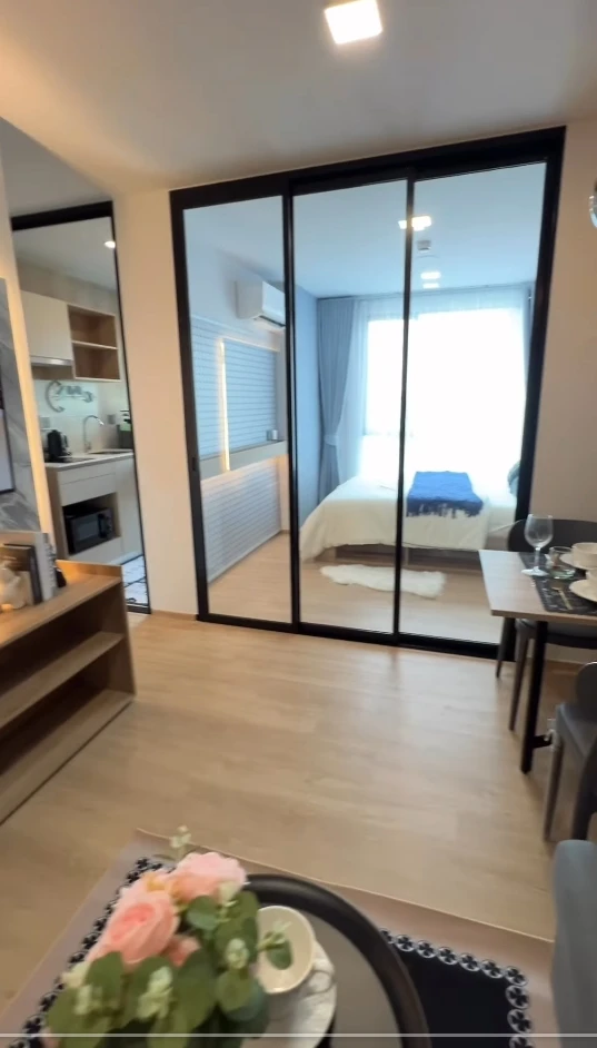 ให้เช่าคอนโด Atmoz Season Ladkrabang ห้องแต่งน่าอยู่ บิ้วอินท์อบ่างดี ราคาอย่างโดน คุณต้องไม่พลาด