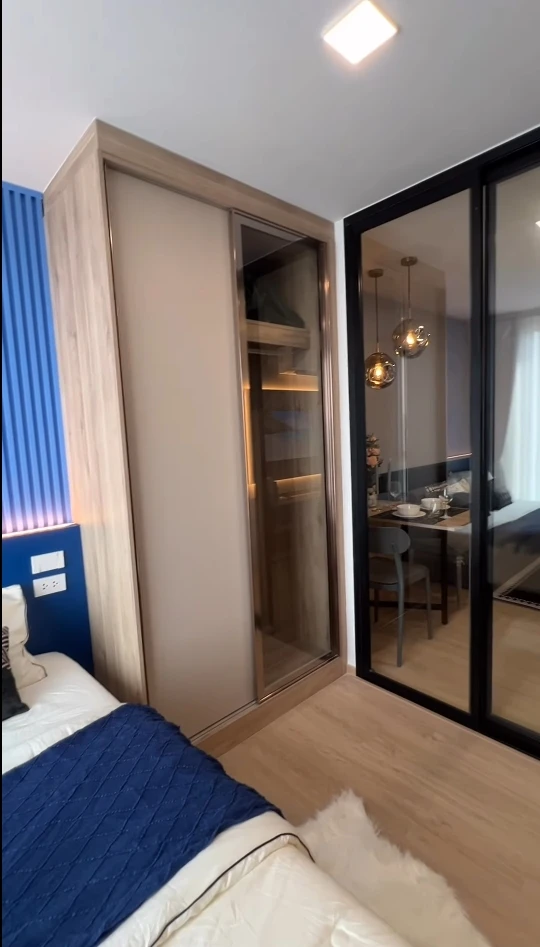 ให้เช่าคอนโด Atmoz Season Ladkrabang ห้องแต่งน่าอยู่ บิ้วอินท์อบ่างดี ราคาอย่างโดน คุณต้องไม่พลาด