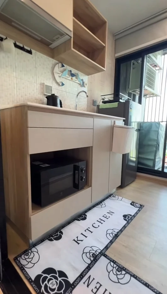 ให้เช่าคอนโด Atmoz Season Ladkrabang ห้องแต่งน่าอยู่ บิ้วอินท์อบ่างดี ราคาอย่างโดน คุณต้องไม่พลาด