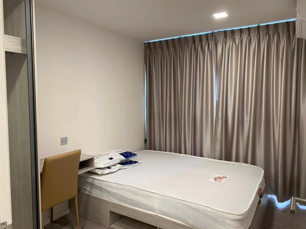 ให้เช่าคอนโด Atmoz Tropicana - Bangna ห้องพร้อมอยู่ เฟอร์ เครื่องใช้ไฟฟ้าครบครัน มาแต่ตัวเข้าอยู่ได้เลย