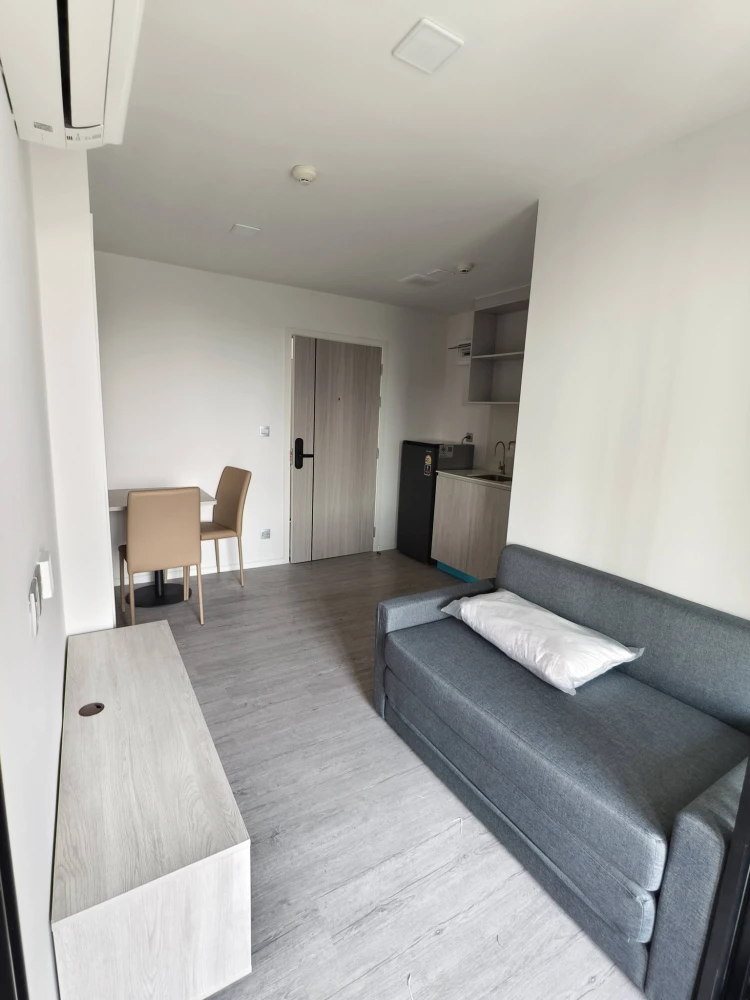 ให้เช่าคอนโด Atmoz Tropicana Bangna ห้องน่าอยู่ กั้นแยกเป็นสัดส่วน แบ่งโซนชัดเจน จองเลย อย่ารอช้า