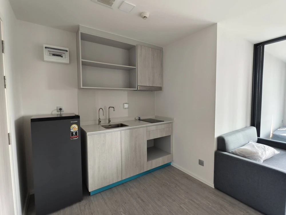 ให้เช่าคอนโด Atmoz Tropicana Bangna ห้องน่าอยู่ กั้นแยกเป็นสัดส่วน แบ่งโซนชัดเจน จองเลย อย่ารอช้า