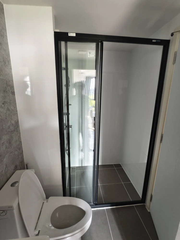 ให้เช่าคอนโด Atmoz Tropicana Bangna ห้องน่าอยู่ กั้นแยกเป็นสัดส่วน แบ่งโซนชัดเจน จองเลย อย่ารอช้า