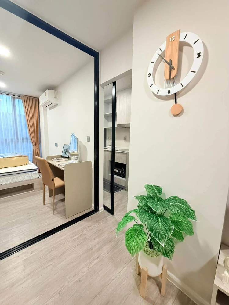 ให้เช่าคอนโด Atmoz Tropicana Bangna ห้องน่าอยู่ สิ่งอำนวยความสะดวกครบครัน มาแตตัวเข้าอยู่ได้เลย อย่ารอช้า
