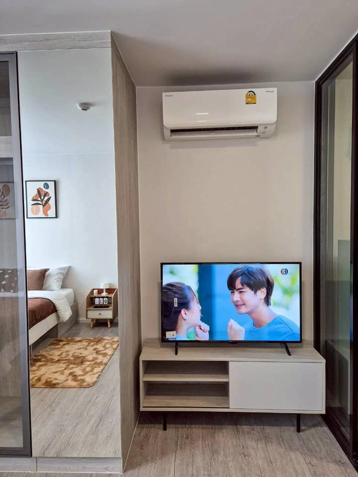ให้เช่าคอนโด Atmoz Tropicana Bangna ห้องพร้อมอยู่ แต่งครบจบที่เดียว ลากกระเป๋าเข้าอยู่ได้เลย อย่าพลาด