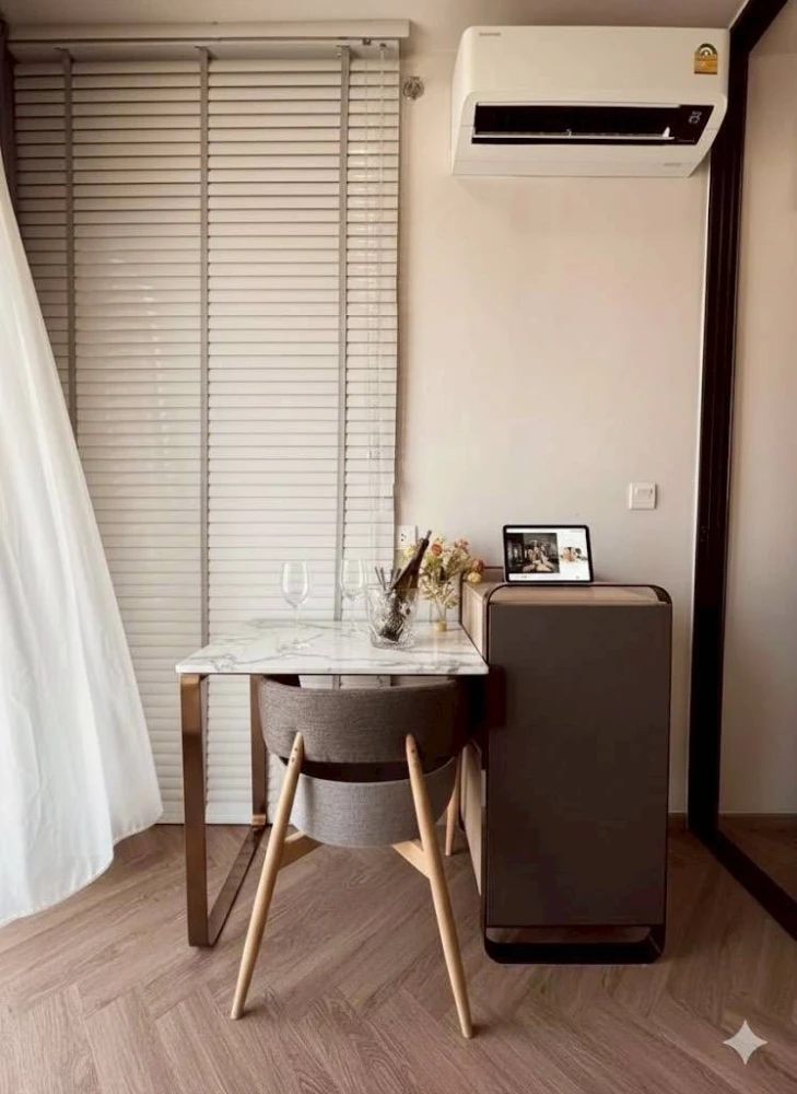 ให้เช่าคอนโด Chapter Chula–Samyan ห้องพร้อมอยู่ แต่งครบจบที่เดียว มาแต่ตัวเข้าอยุ่ได้เลย คุณต้องห้ามพลาด