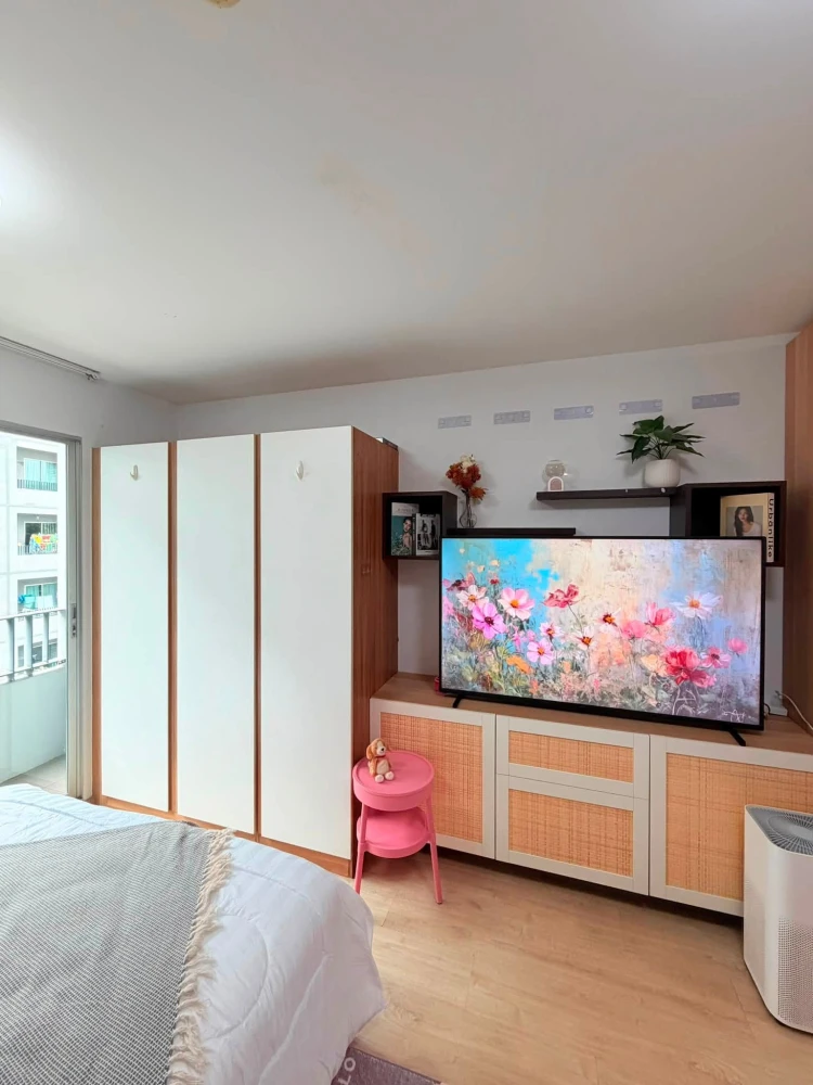 ให้เช่าคอนโด ELIO Sukhumvit 64 ห้องแต่งพร้อมอยู่ สะดวกครบจบที่นี่ Walk -in เข้ามาแค่ตัวกับกระเป๋าเสื้อผ้าได้เลย