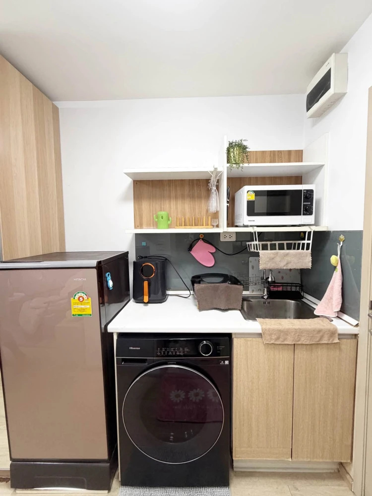 ให้เช่าคอนโด ELIO Sukhumvit 64 ห้องแต่งพร้อมอยู่ สะดวกครบจบที่นี่ Walk -in เข้ามาแค่ตัวกับกระเป๋าเสื้อผ้าได้เลย