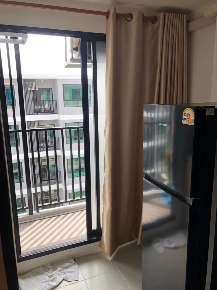 ให้เช่าคอนโด Flexi Suksawat ห้องพร้อมอยู่ เฟอร์ เครื่องใช้ไฟฟ้าครบ มาแต่ตัวเข้าอยู่ได้เลย อย่าพลาด