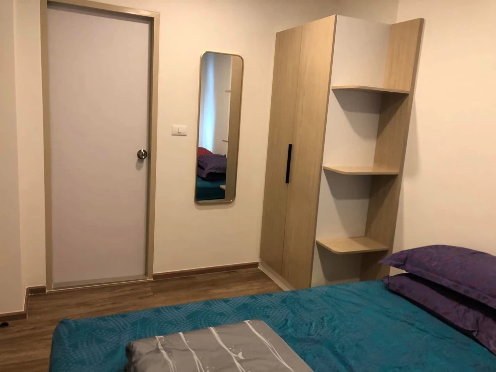 ให้เช่าคอนโด Flexi Suksawat ห้องพร้อมอยู่ เฟอร์ เครื่องใช้ไฟฟ้าครบ มาแต่ตัวเข้าอยู่ได้เลย อย่าพลาด