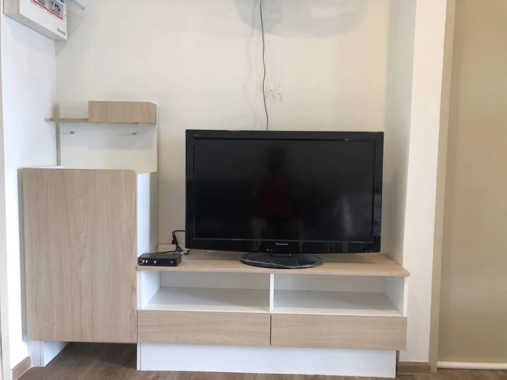 ให้เช่าคอนโด Flexi Suksawat ห้องพร้อมอยู่ เฟอร์ เครื่องใช้ไฟฟ้าครบ มาแต่ตัวเข้าอยู่ได้เลย อย่าพลาด