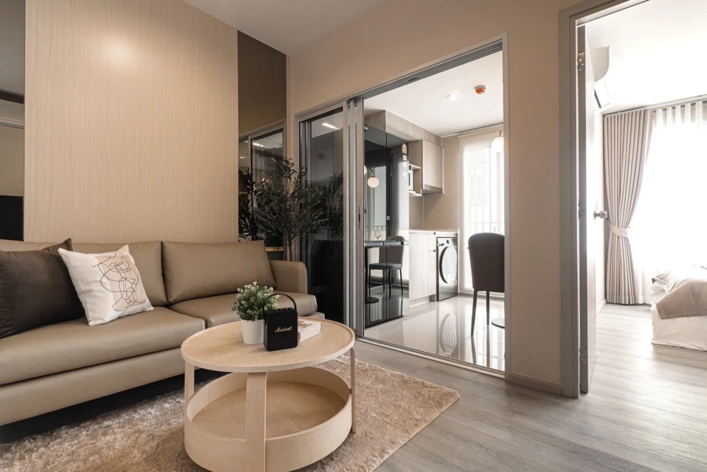 ให้เช่าคอนโด Ideo Charan 70 - Riverview ห้องแต่งน่าอยู่ เฟอร์ เครื่องใช้ไฟฟ้าครบ มาแต่ตัวเข้าอยู่ได้เลย