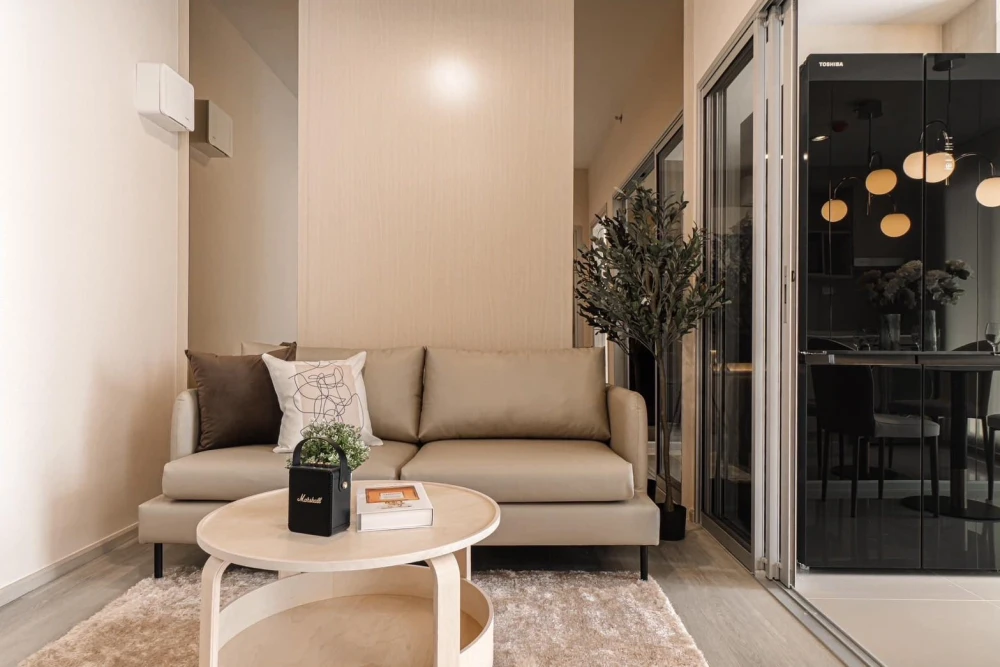 ให้เช่าคอนโด Ideo Charan 70 - Riverview ห้องแต่งน่าอยู่ เฟอร์ เครื่องใช้ไฟฟ้าครบ มาแต่ตัวเข้าอยู่ได้เลย