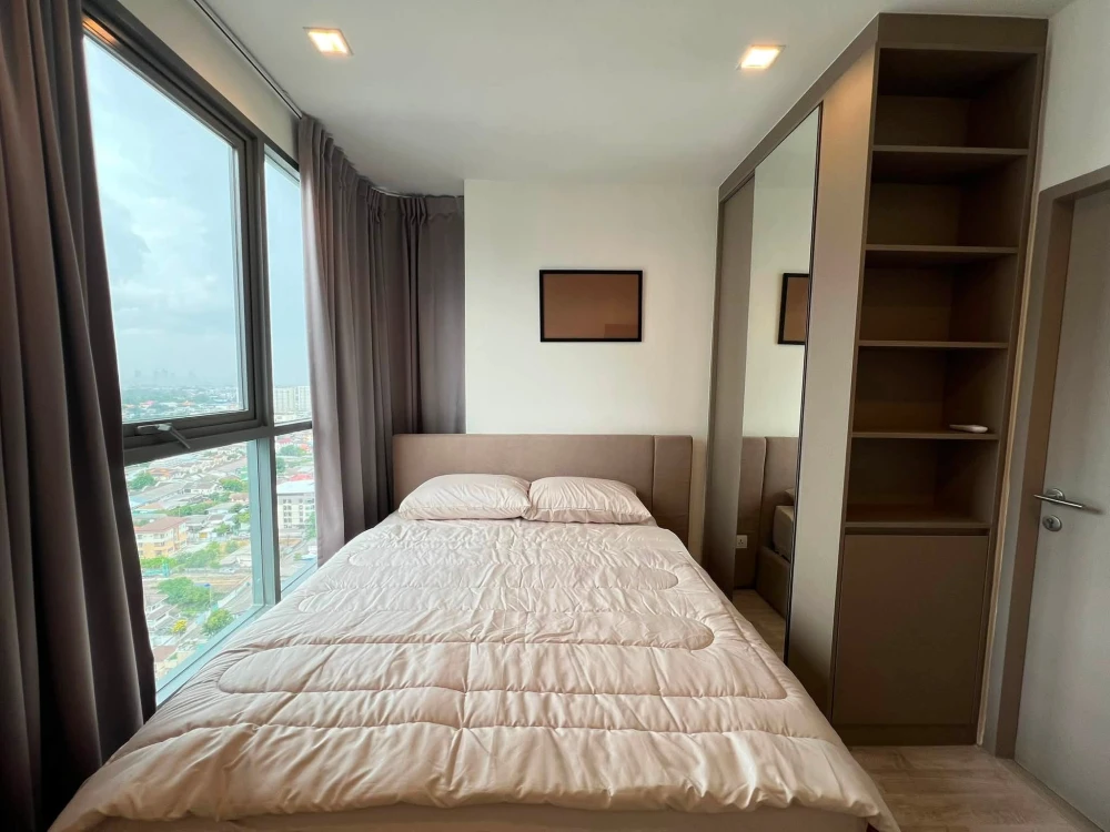 ให้เช่าคอนโด ideo mobi sukhumvit 81 ห้องใหญ่อยู่สบาย พื้นที่ใช้สอยจุใจ ชั้น 22 ได้วิวสูง สะดวกครบจบที่เดียว จองเลย
