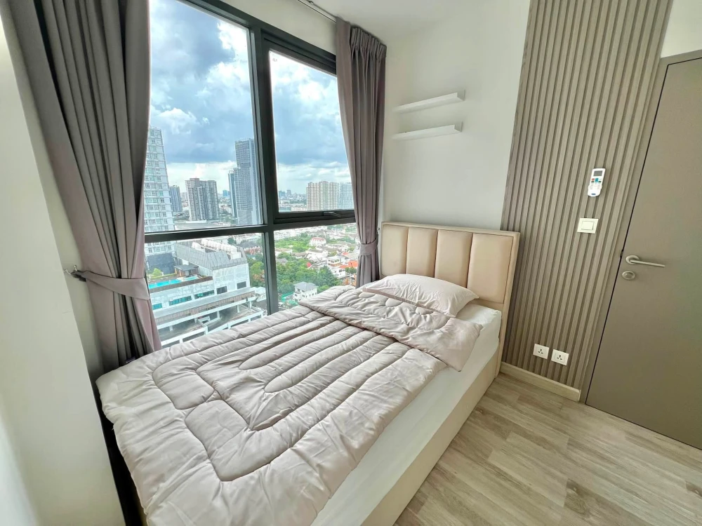 ให้เช่าคอนโด ideo mobi sukhumvit 81 ห้องใหญ่อยู่สบาย พื้นที่ใช้สอยจุใจ ชั้น 22 ได้วิวสูง สะดวกครบจบที่เดียว จองเลย
