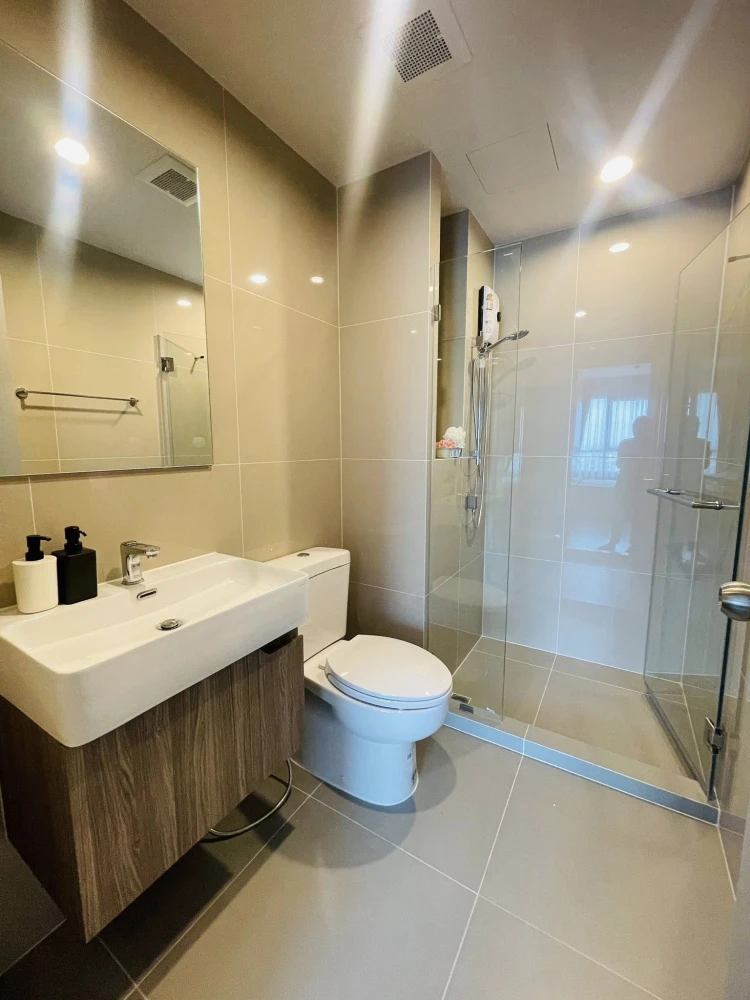 ให้เช่าคอนโด Ideo Ramkhamhaeng - Lam Sali Station ห้องแต่งน่าอยู่ สิ่งอำนวยความสะดวกครบ มาแต่ตัวเข้าอยู่ได้เลย