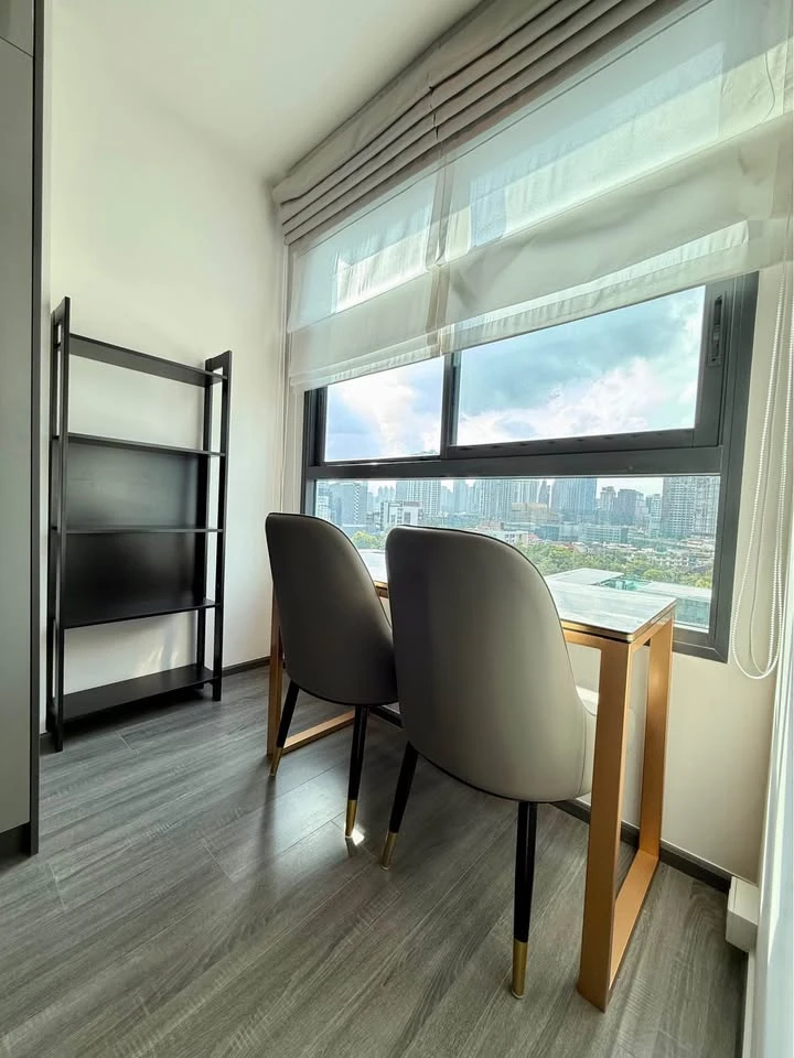 ให้เช่าคอนโด Ideo Sukhumvit - Rama4 ห้องแต่งพร้อมอยู่ เฟอร์ เครื่องใช้ไฟฟ้าครบ มาแต่ตัวเข้าอยู่ได้เลย