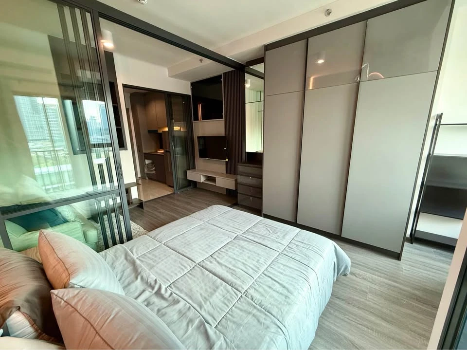 ให้เช่าคอนโด Ideo Sukhumvit - Rama4 ห้องแต่งพร้อมอยู่ เฟอร์ เครื่องใช้ไฟฟ้าครบ มาแต่ตัวเข้าอยู่ได้เลย