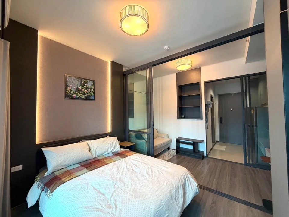 ให้เช่าคอนโด Ideo Sukhumvit - Rama4 ห้องแต่งพร้อมอยู่ เฟอร์ เครื่องใช้ไฟฟ้าครบ มาแต่ตัวเข้าอยู่ได้เลย