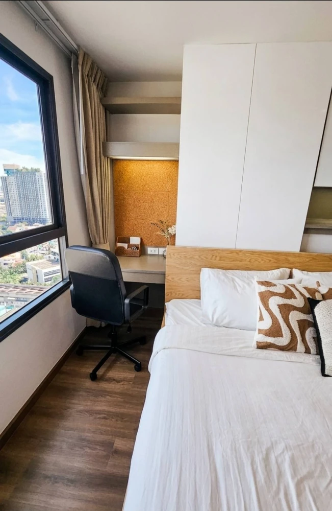 ให้เช่าคอนโด Ideo Sukhumvit 93 ห้องมุม เงียบ เป็นส่วนตัว วิวเมืองสวย เฟอร์นิเจอร์ครบ ตกแต่งสวย พร้อมอยู่
