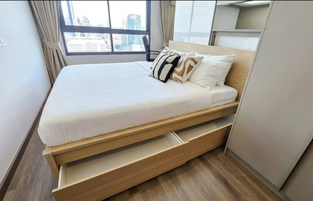 ให้เช่าคอนโด Ideo Sukhumvit 93 ห้องมุม เงียบ เป็นส่วนตัว วิวเมืองสวย เฟอร์นิเจอร์ครบ ตกแต่งสวย พร้อมอยู่