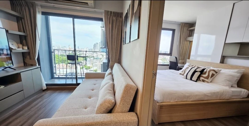 ให้เช่าคอนโด Ideo Sukhumvit 93 ห้องมุม เงียบ เป็นส่วนตัว วิวเมืองสวย เฟอร์นิเจอร์ครบ ตกแต่งสวย พร้อมอยู่