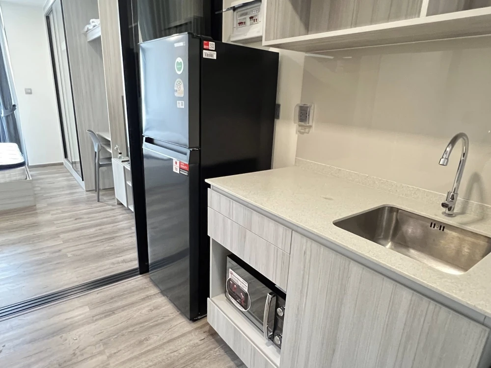 ให้เช่าคอนโด Kave Embryo Rangsit ห้องสตูดิโอ ชั้น 2 เฟอร์ เครื่องใช้ไฟฟ้าครบ ราคาดี ไม่จองแล้วจะเสียดาย