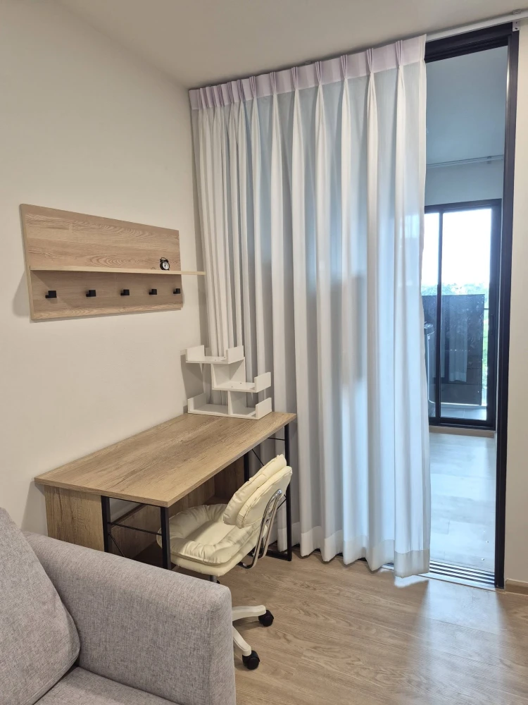 ให้เช่าคอนโด Kave Luminous บางมด  1 Bedroom Exclusive ชั้น 6 วิวหน้าคอนโด ลมเย็น สบาย ครบจบที่นี่ จองเลย