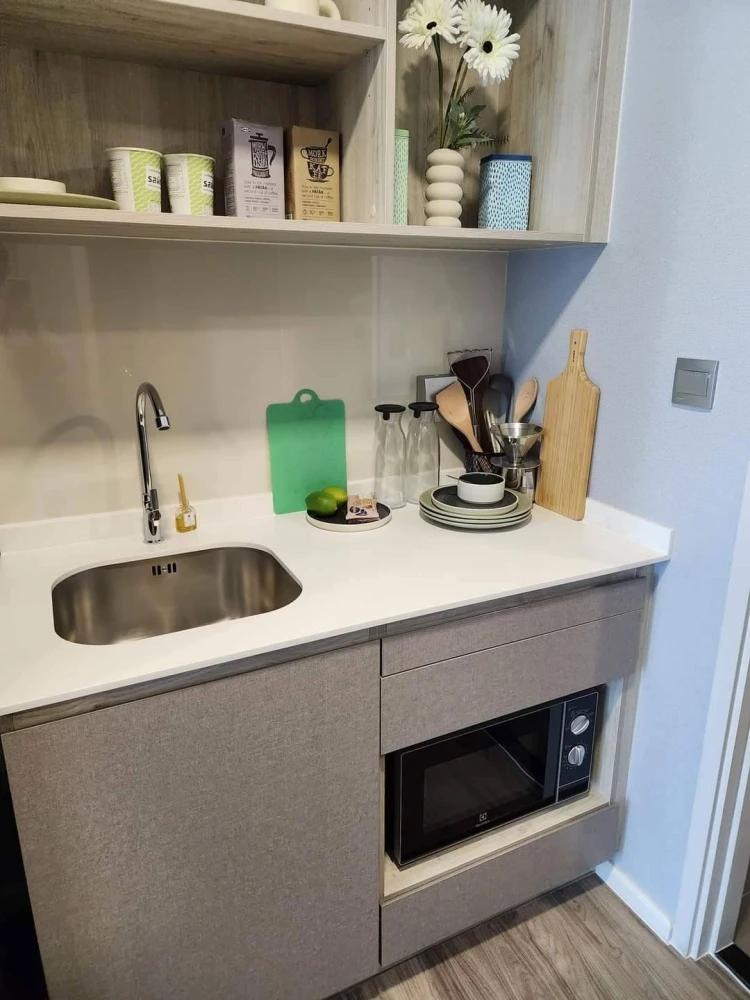 ให้เช่าคอนโด Kave Salaya ห้องแต่งน่าอยู่ บิ้วอินท์อย่างดี สะดวกครบจบที่นี่ รีบมาจองก่อนพลาดโอกาส