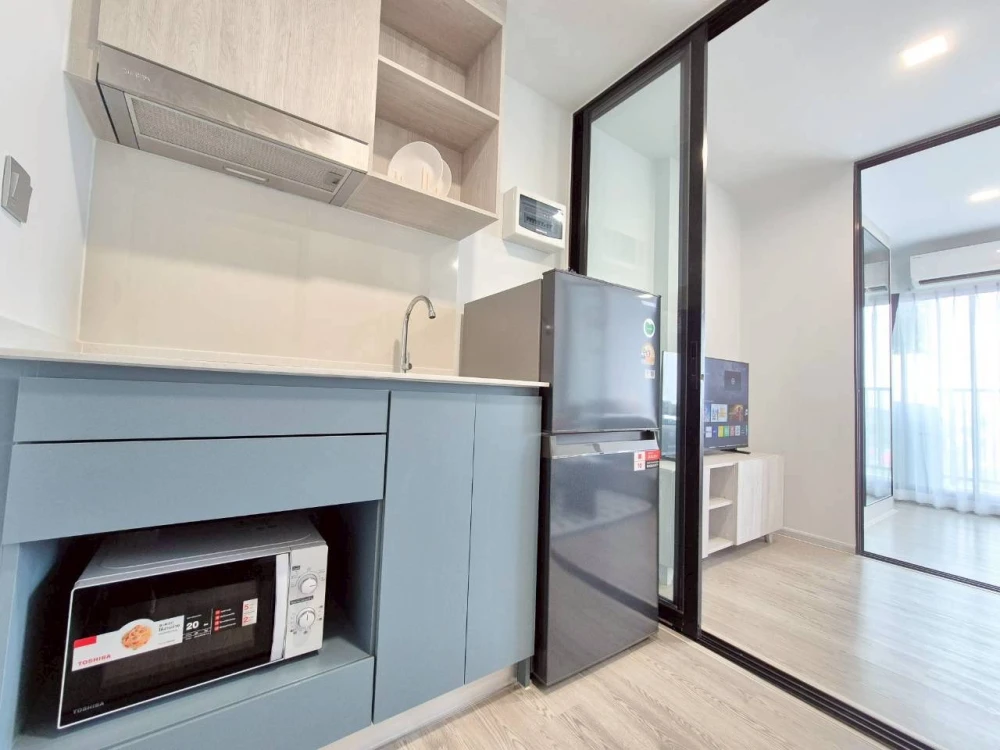 ให้เช่าคอนโด Kave seed kaset ห้องน่าอยู่ เฟอร์ เครื่องใช้ไฟฟ้าครบ มาแต่ตัวเข้าอยู่ได้เลย อย่าพลาด