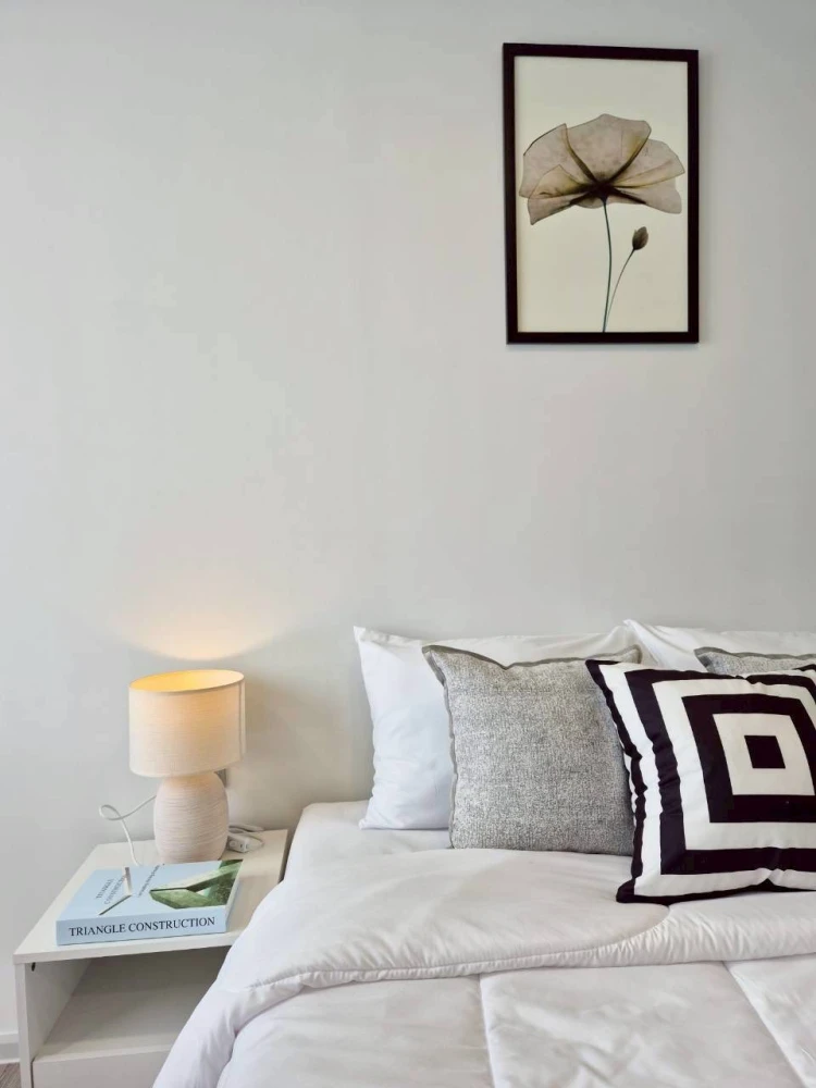 ให้เช่าคอนโด Kave seed kaset ห้องน่าอยู่ เฟอร์ เครื่องใช้ไฟฟ้าครบ มาแต่ตัวเข้าอยู่ได้เลย อย่าพลาด