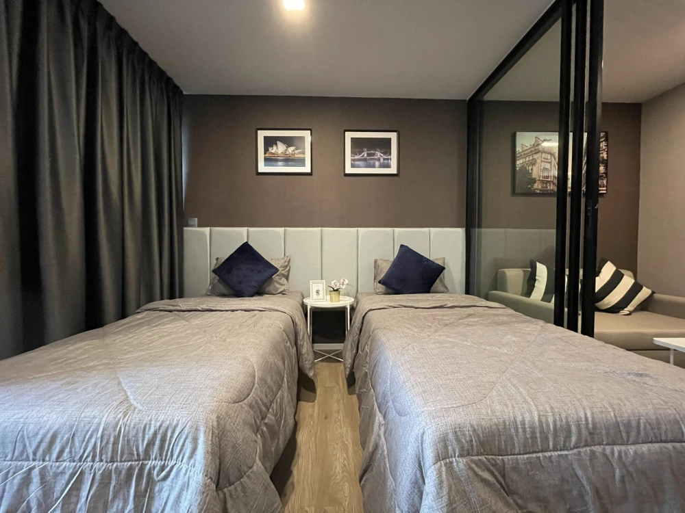 ให้เช่าคอนโด Kave town space ห้องมุมสูง กว้างใหญ่ โปร่งสบาย วิวสวนมองสีเขียวสบายตา ห้องเย็นสบาย ไม่โดนแดด จองเลย