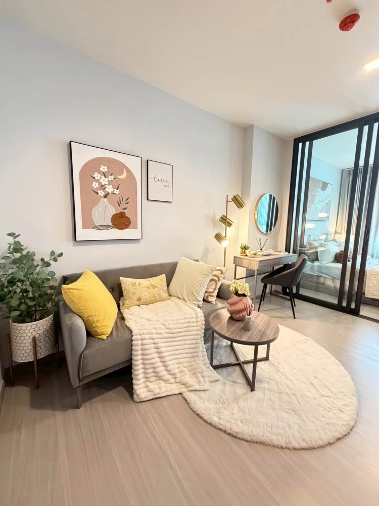 ให้เช่าคอนโด Life Sathorn Sierra ห้องแต่งครบ แบบ good mood ชั้น 33 วิวท่าพระ Walk in Closet พร้อมกระจกบานใหญ่ จองเลย