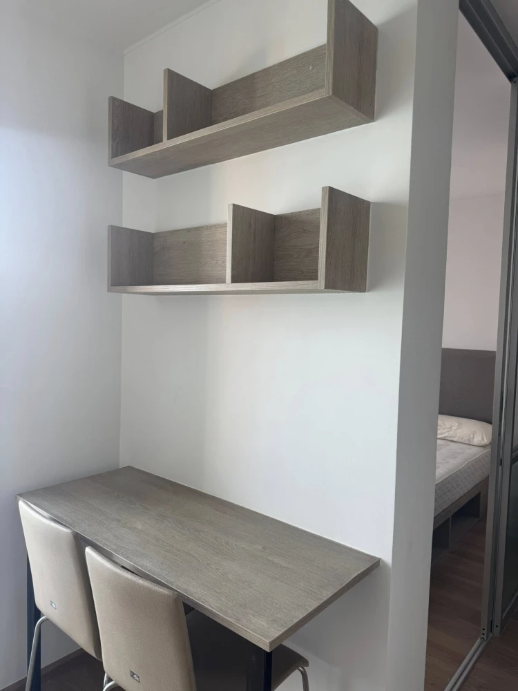 ให้เช่าคอนโด Lumpini Ville On Nut-Lat Krabang 2 ห้องกั้นแยกเป็นสัดส่วน แบ่งโซนลงตัว ราคาคุ้ม ย้ายเลย