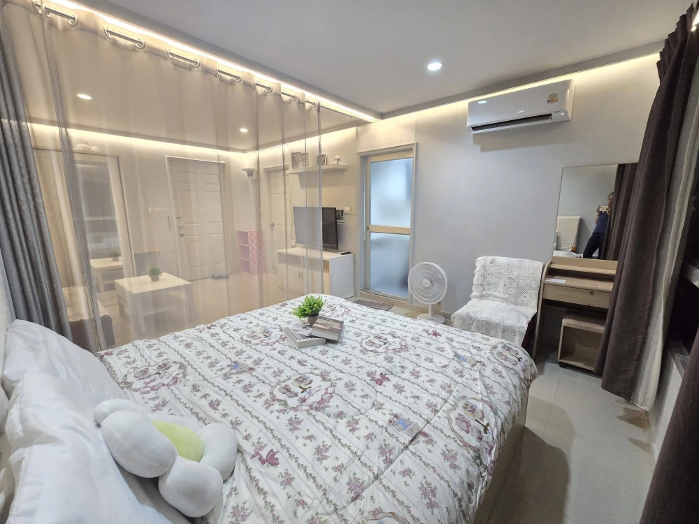 ให้เช่าคอนโด Lumpini ville Ramkhamhaeng 44 ห้องพร้อมอยู่ สิ่งอำนวยความสะดวกครบ มาจองเลยจ้าอย่าพลาด