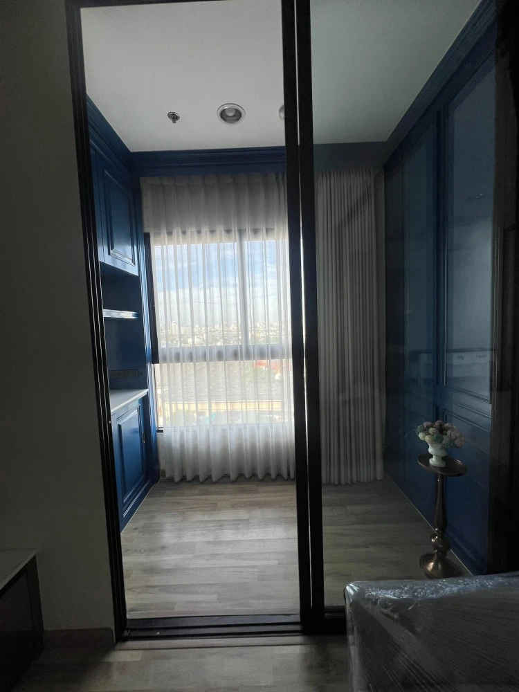 ให้เช่าคอนโด Niche Mono Charoen Nakorn 1 ห้องนอน 1 ห้องน้ำ  ชั้น 16 ห้องสูง วิวโล่ง แสงธรรมชาติดี จองเลย