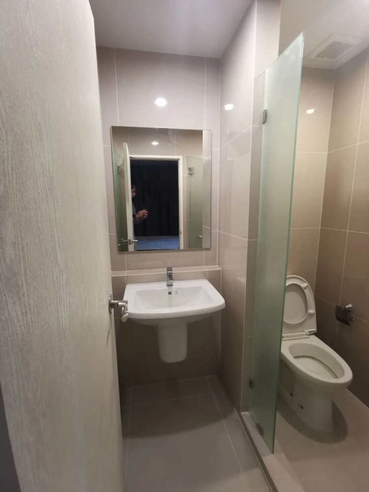 ให้เช่าคอนโด Niche MONO Ramkhamhaeng ห้องพร้อมอยู่ เฟอร ์เครื่องใช้ไฟฟ้าครบ ลากกระเป๋าเข้าอยู่ได้เลย