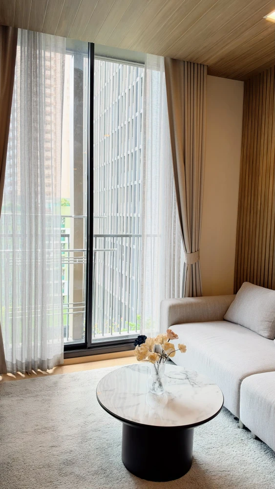 ให้เช่าคอนโด  NOBLE AROUND SUKHUMVIT 33 ห้องมุมขนาดใหญ่ ชั้น 7 วิวสวน มุมมองโปร่ง ไม่ Block มาจองเลย
