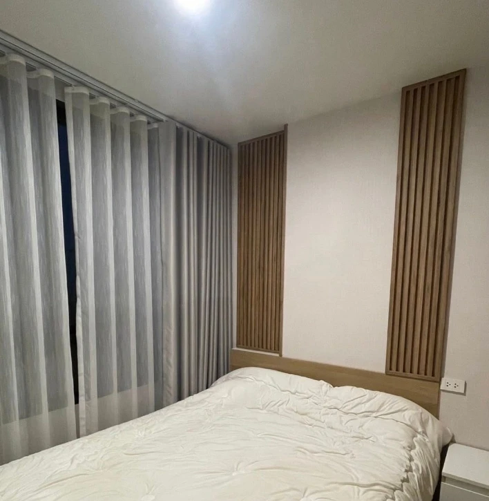 ให้เช่าคอนโด Nue Connex Condo Don Mueang ห้องพร้อมอยู่ เฟอร์ เครื่องใช้ไฟฟ้าครบ มาแต่ตัวเข้าอยู่ได้เลย