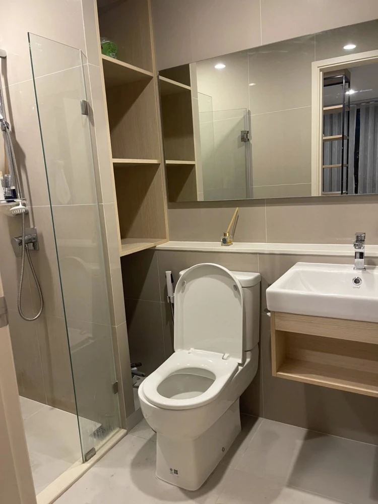 ให้เช่าคอนโด Nue Connex Condo Don Mueang ห้องพร้อมอยู่ เฟอร์ เครื่องใช้ไฟฟ้าครบ มาแต่ตัวเข้าอยู่ได้เลย