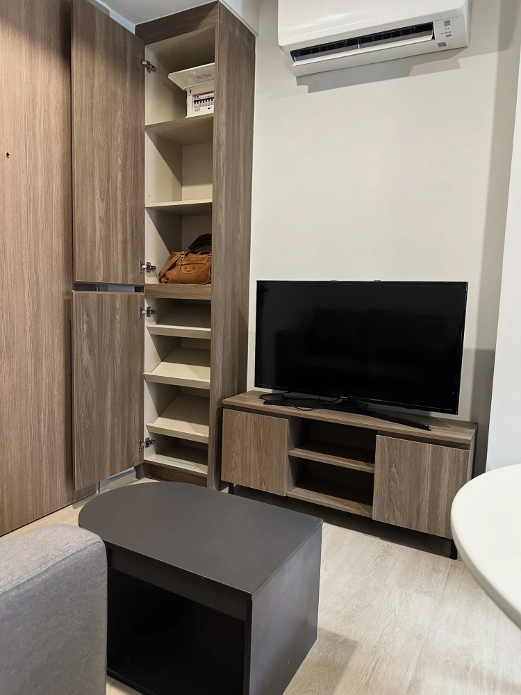 ให้เช่าคอนโด Nue Core Khu Khot Station  ห้องแต่งครบ Fully Furnished + เครื่องใช้ไฟฟ้า จัดเต็ม จองเลย