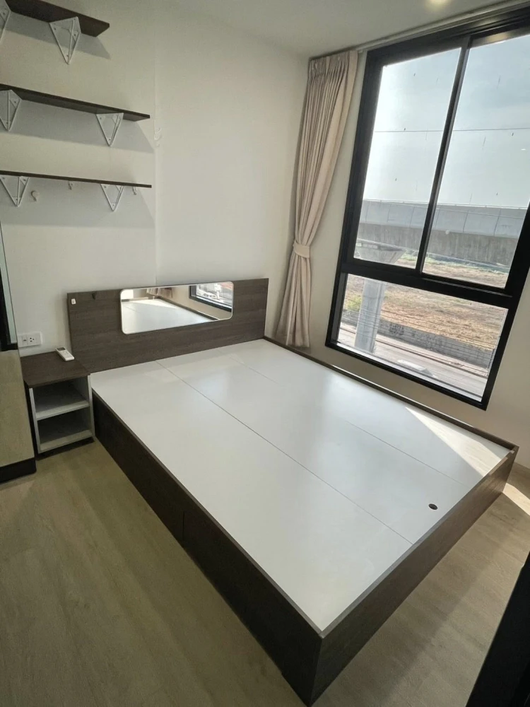 Condo for rent at Nue Cross Khukhot Station. Ready to move in, fully furnished with appliances. Book now, don't wait!