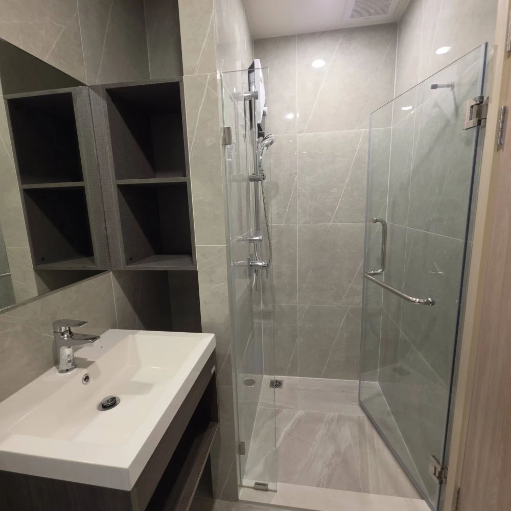 ให้เช่าคอนโด NUE District R9 ห้องพร้ออมยู่ ชั้น 28 วิวเมืองเปิดโล่ง ตกแต่งครบพร้อมอยู่ มาจองได้แล้ววันนี้ อย่าพลาด