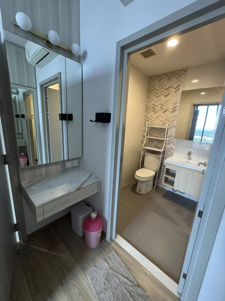 ให้เช่าคอนโด Oka Haus Sukhumvit 36 ห้องแต่งน่าอยู่ เฟอร์ เครื่องใช้ไฟฟ้าครบ ชั้น 34 ได้วิวสูง จองเลย